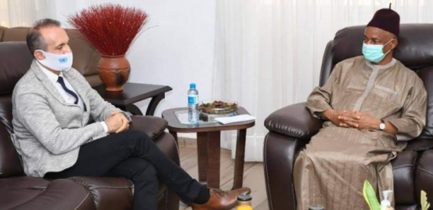 Guinée : Dalein Diallo reçoit le coordonnateur du système des Nations-Unies