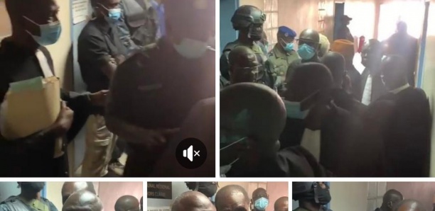 [Vidéo] Affaire Sonko : Ambiance électrique devant le bureau du doyen des juges