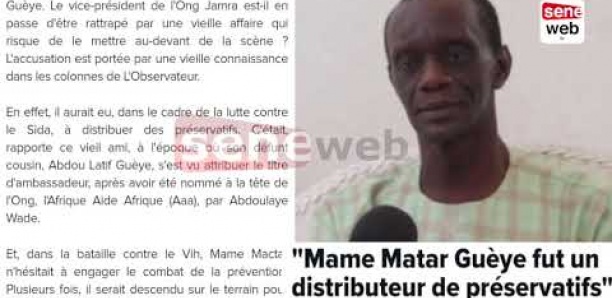 Traité d'ancien distributeur de préservatifs, Mame Makhtar traque son accusateur et...