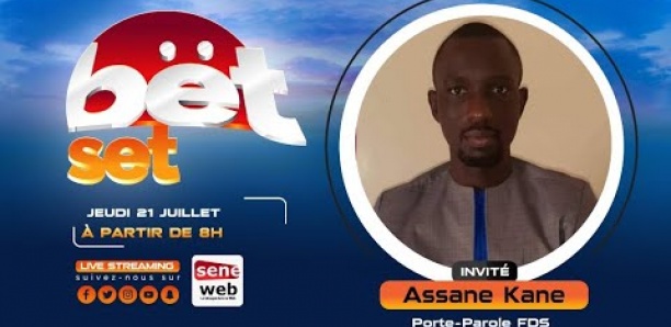Suivez votre émission matinale Bet Set du 21 Juillet 2022 Invité Assane Kane