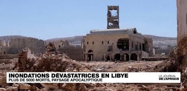 Libye, les autorités du gouvernement de l'est appelle à l'envoie de secouristes