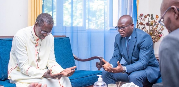 Le Directeur du CICES reçu par Monseigneur Benjamin Ndiaye