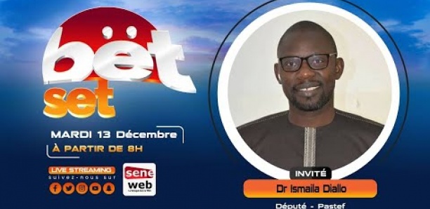 Suivez votre émission matinale Bet Set du 13 Décembre 2022 Invité Dr Ismaila Diallo