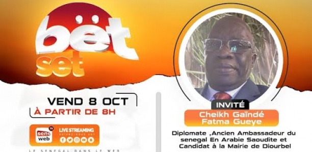 Suivez votre émission matinale Bet Set du 08 Octobre 2021 Invité Cheikh Gaindé Fatma Gueye