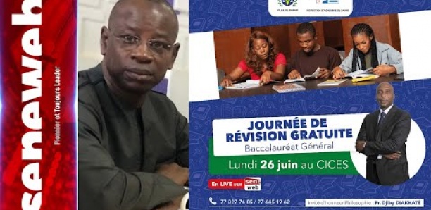 CICES:Journée de revision gratuite pour le baccalauréat avec la ville de Dakar et le Pr Djibi...