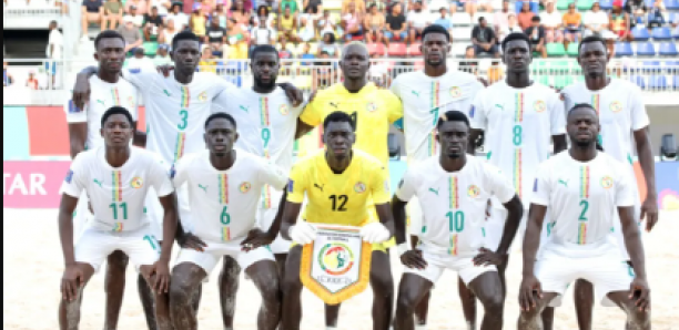 Mondial Beach Soccer 2025: Le Sénégal termine à la quatrième place