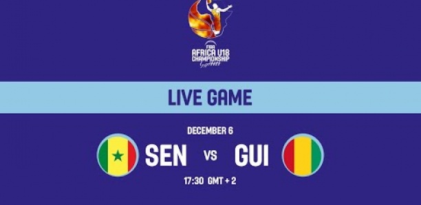 AfroBasket U18 Masculin : Revivez Sénégal-Guinée