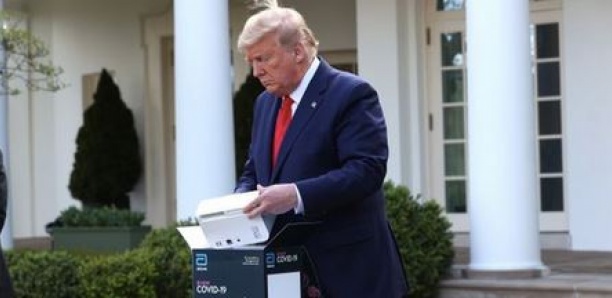Le test Covid-19 promu par Trump produirait jusqu'à 48% de faux négatifs