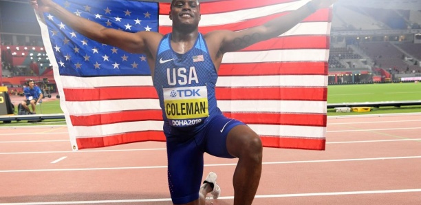 Athlétisme: le champion du monde du 100 m Coleman dit avoir manqué un test antidopage