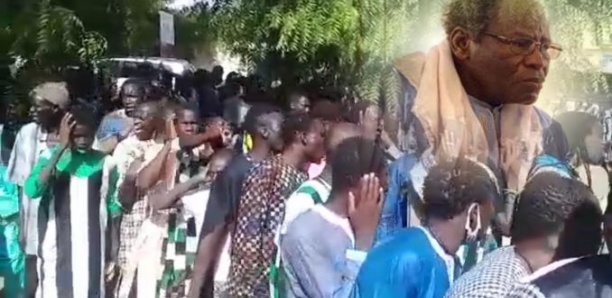 Touba : La triste inhumation de Serigne Abdou Aziz Fall