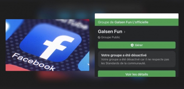 [Capture d'écran] Attaques contre les homosexuels : Facebook désactive Galsen Fun