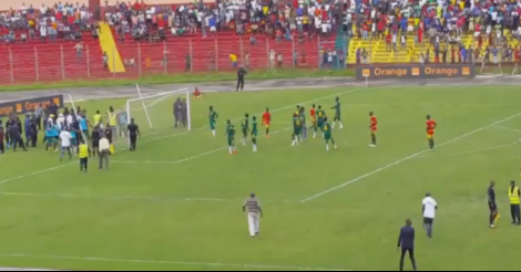 CANU17 :  Le match Guinée-Sénégal interrompu par des féticheurs