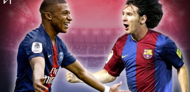 PSG - Mbappé vs Messi : Qui a les meilleures stats au même âge ?