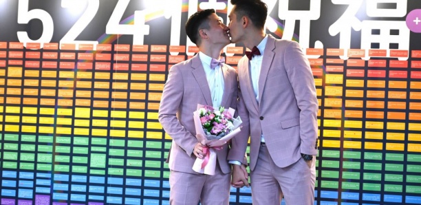 Des mariages homosexuels célébrés à Taïwan, une première en Asie