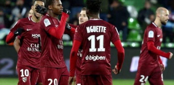 Opa Nguette offre à Metz la montée, Sochaux de Omar Daf sort de la zone rouge