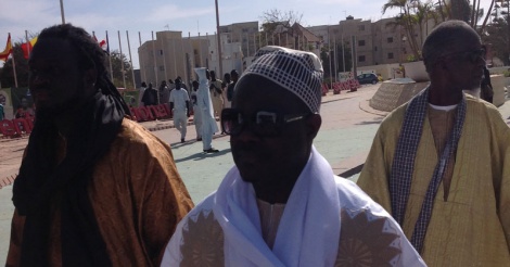 Cheikh Malick Sene au cices pour la journée culturelle de Serigne Touba