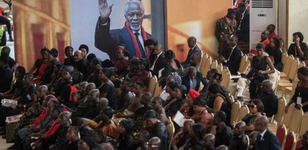 Ghana: obsèques solennelles de Kofi Annan, ancien secrétaire général de l’ONU