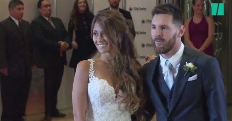 Les images du mariage de Lionel Messi et d'Antonella Roccuzzo