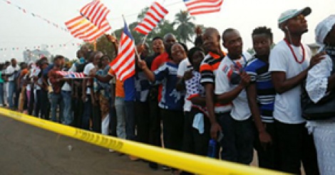 Investiture de George Weah au Liberia : des dizaines de milliers de personnes au stade de Monrovia