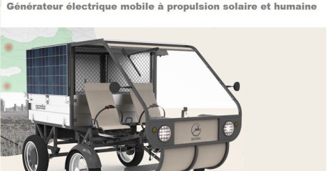 Voici la première voiture solaire fabriqué au Sénégal