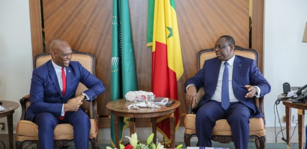 Visite de courtoisie de M. Tony Elumelu au Président du Sénégal M. Macky Sall