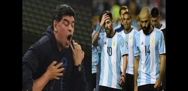 Diego Maradona clashe l’Albiceleste: « cette équipe ne mérite pas ce maillot »