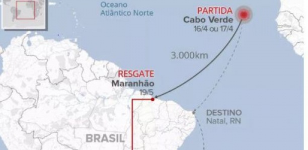 25 migrants africains retrouvés à la dérive au large des côtes... brésiliennes