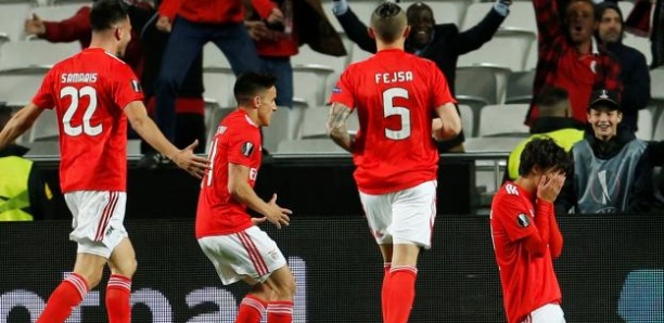 Ligue Europa : Benfica domine Francfort avec un triplé de Joao Félix, Valence s'impose à Villarreal sur le fil