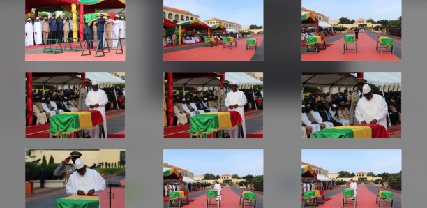 [Photos] CRASH HELICO : Les 3 soldats sénégalais décorés à titre posthume