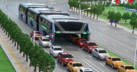[ Video] Un bus capable d'éviter les bouchons