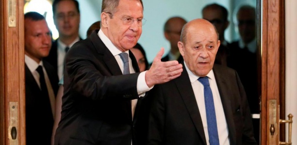 Le Drian et Lavrov réchauffent les relations entre Moscou et Paris