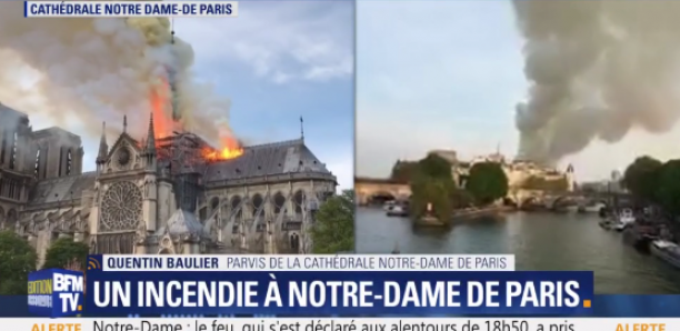 Dernière Minute à Paris: Notre Dame prend Feu!