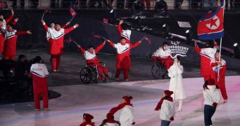 C'est parti pour les Jeux Paralympiques d'hiver à Pyeongchang
