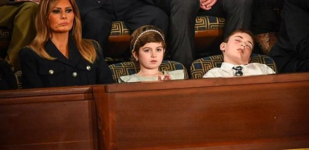 Qui est Joshua Trump, le petit garçon qui s'est endormi lors du discours de Donald Trump ?