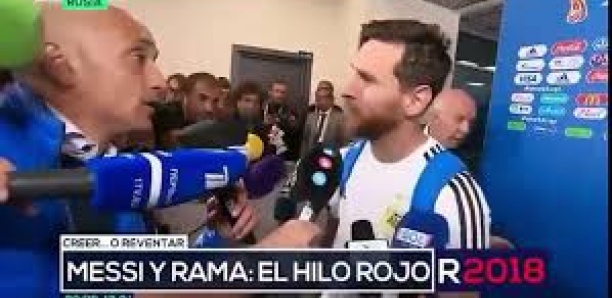 CM-2018 : Messi surprend un journaliste avec une amulette