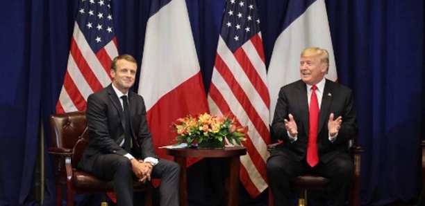 Macron et Trump cherchent à atténuer leurs divergences