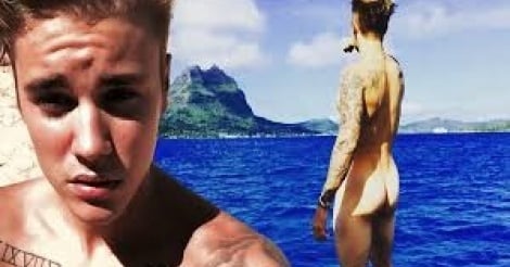 Justin Bieber photographié nu à Bora Bora: ses attributs font le buzz