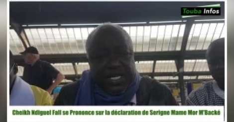 Serigne Cheikh Ndiguel Fall demande pardon pour Cheikh Béthio