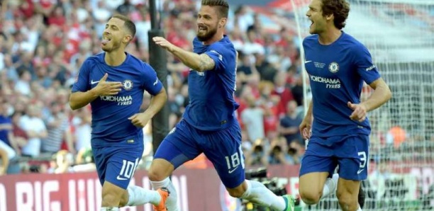 Chelsea remporte la Cup face à Manchester United grâce à Eden Hazard