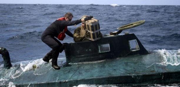 Cinq tonnes de cocaïne saisis à bord d'un sous-marin