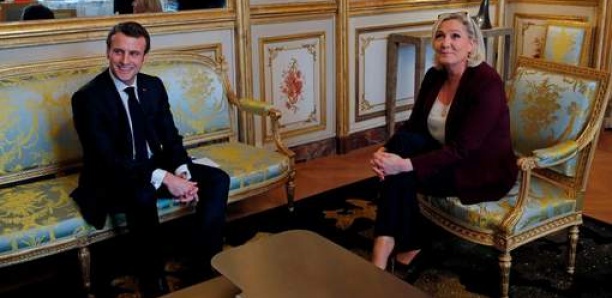 Reçue par Macron, Le Pen appelle de nouveau à la dissolution