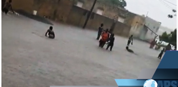 Khombole : Des quartiers sous les eaux suite aux fortes pluies de samedi