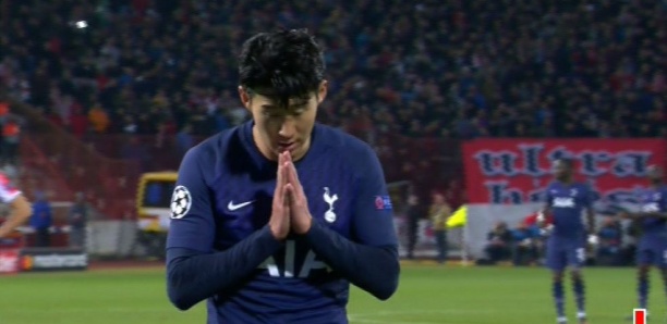 Son Heung-min, l'attaquant de Tottenham, rend hommage à André Gomes