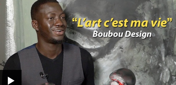 Boubou Design, peintre et phénomène des réseaux sociaux au Sénégal