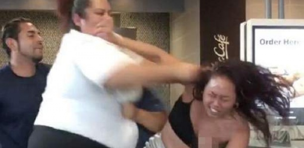 Violente bagarre entre deux femmes dans un McDo à cause d'un soda