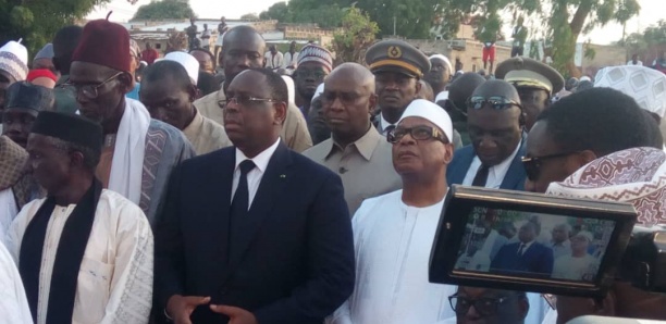 Nguéniène: La prière mortuaire effectuée en présence de toute la République