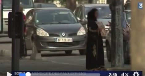 VIDEO. Quand de faux Syriens font la manche à Paris