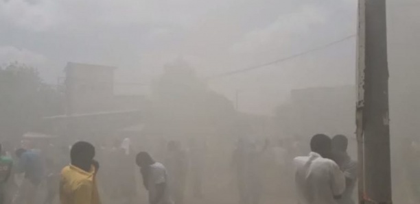 Touba : Violent incendie au marché Ocass