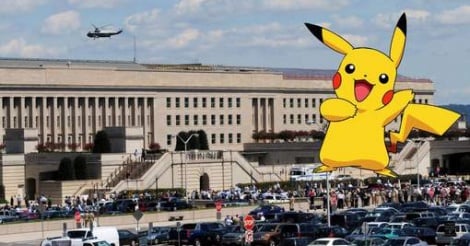 Pas de Pokémon Go au Pentagone