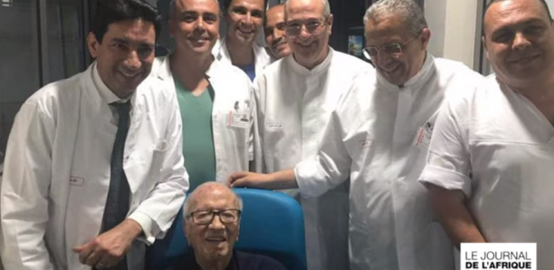 Le président tunisien, Béji Caïd Essebsi, a quitté l'hôpital